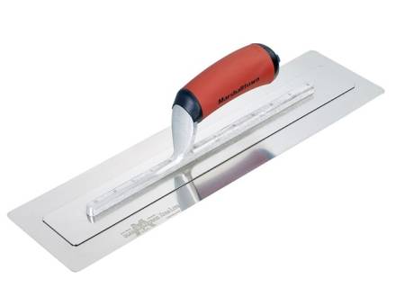 Marshalltown PermaFlex Finishing Trowel 16" x 4 5/16" Stainless Steel DuraSoft Handle
