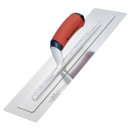 Marshalltown PermaFlex Finishing Trowel 16" x 4 5/16" Stainless Steel DuraSoft Handle