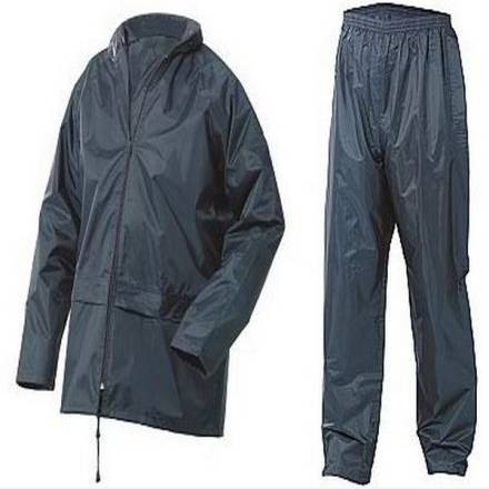 Beeswift B-DRI Nylon Weatherproof Rainsuit Navy Blue Large