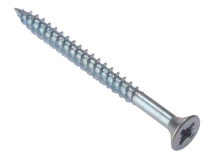 Countersunk Bright Zinc Plated Wood Screw 6 x 5/8"