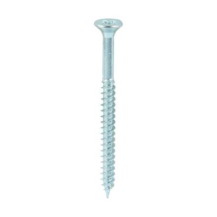 Owlett-Jaton Supascrew No.6 x 3/4" Countersunk Pozi BZP Twin-Thread Woodscrew (Box of 200)