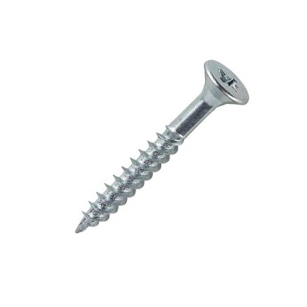 Countersunk BZP Wood Screw 10 x 1-1/4"
