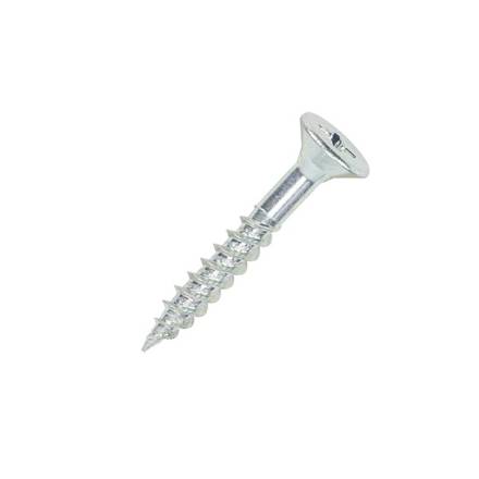 Countersunk BZP Wood Screw 10 x 1-1/4"