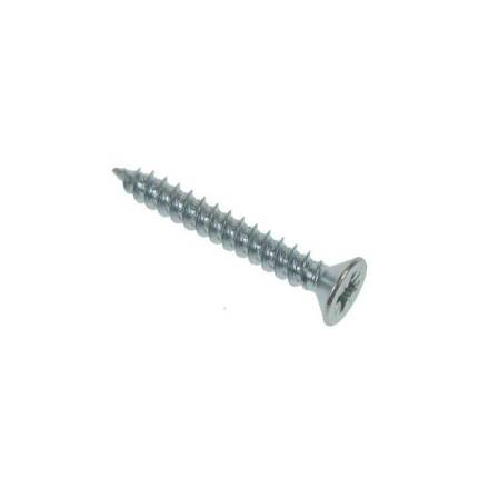 Owlett-Jaton Supascrew No.10 x 1-1/2" Countersunk BZP Twin Thread Wood Screw (Box 200)