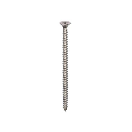 Owlett-Jaton Twinthread Woodscrew Pozi CSK BZP CE 6g x 2" (3.5 x 50mm)