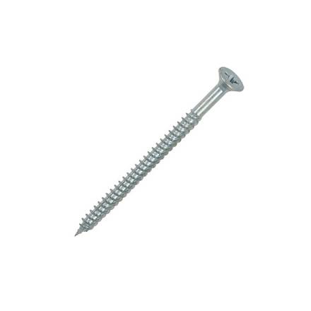 Countersunk BZP Wood Screw 10 x 4"