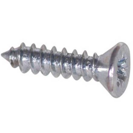 Countersunk BZP Self-Tapping Screw 6 x 1"