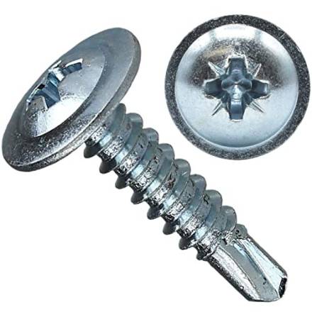 Self-Drilling Drywall Screws Wafer Head ZYP CE 4.2 x 13mm (Pack of 1000)