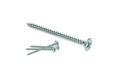 65mm Bright Zinc Plated Drywall Screws (Pack of 500)