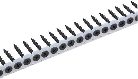 45mm Black Collated Drywall Screws