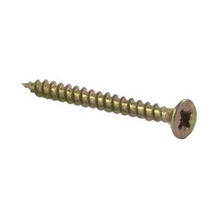 3.5 x 25mm Zinc Yellow Self-Drilling Drywall Screw