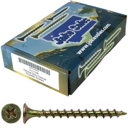 3.5 x 42mm Zinc Yellow Self-Drilling Drywall Screw