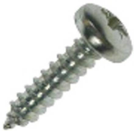 Owlett-Jaton No.6 x 1/2" Round Head BZP Wood Screw