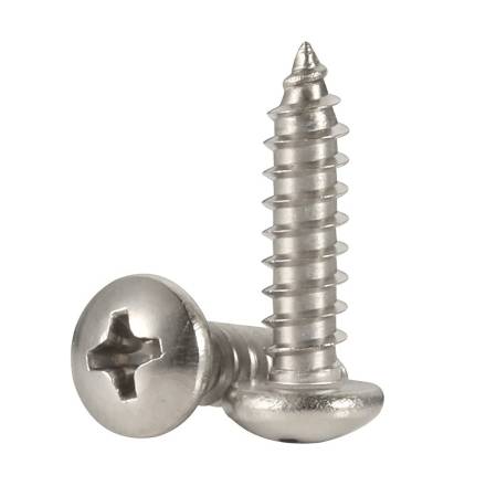 BZP Round Head Wood Screw 8 x 3/4"