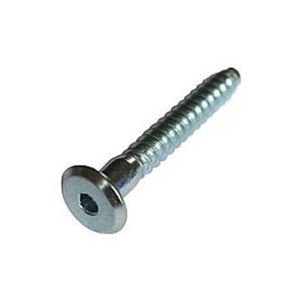 Countersunk Bright Zinc Plated Wood Screw 7 x 3/4"