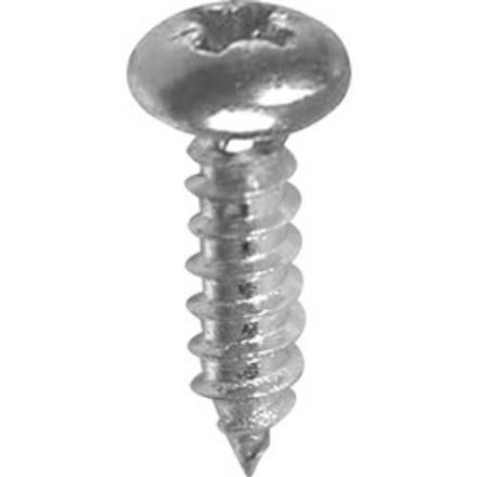 BZP Pan Head Self-Tapping Screw 8 x 2
