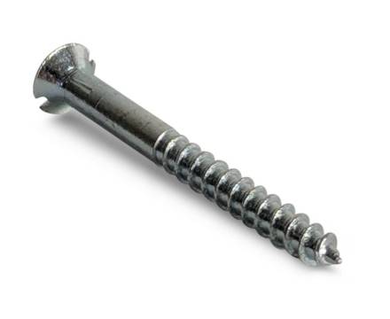 Countersunk BZP Wood Screw 8g x 2-1/4" (4.0 x 55mm)