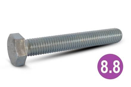 Unifix M6 x 20mm High Tensile Hex Set Screws and Nuts BZP Pack of 115