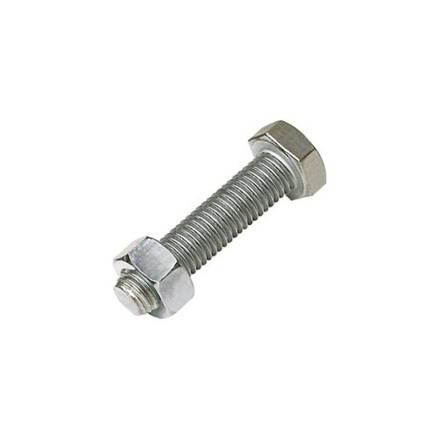 M6 x 50mm High Tensile Set Screw and Nut (Pack of 70)