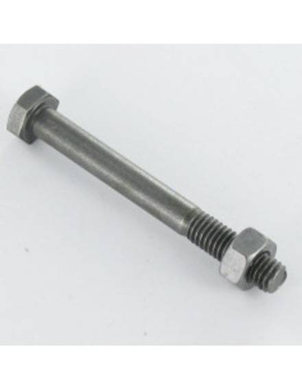 M10 x 50mm High Tensile Set Screw and Nut Pack of 25
