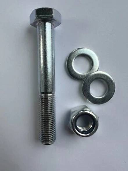 M12 x 25mm High Tensile Set Screw and Nut (Pack of 25)