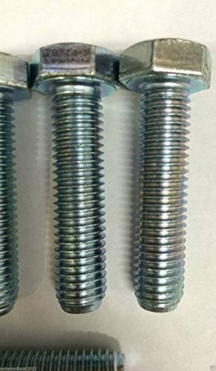 M12 x 40mm High Tensile Set Screw and Nut Pack of 20