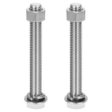 M12 x 70mm High Tensile Set Screw and Nut (Pack of 14)