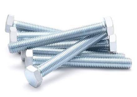 M12 x 100mm High Tensile Set Screw and Nut (Pack of 10)