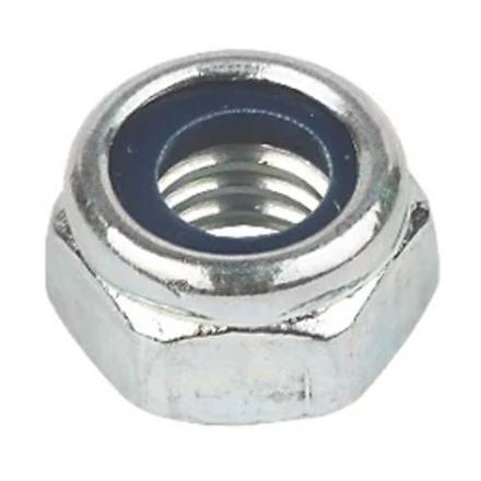 M10 Nyloc Nut BZP (Pack of 100)