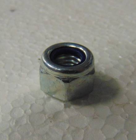 M16 Nylon Insert Nut BZP DIN 982 - Pack of 30
