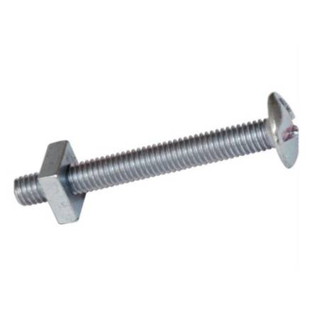 Roof Bolt and Nut M6 x 12mm (Pack of 150)