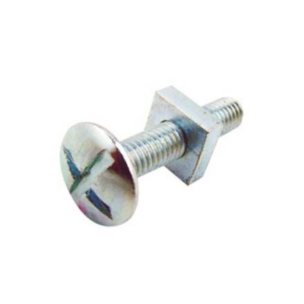 Unifix M6 x 20mm Roofing Bolts and Nuts BZP Pack of 140