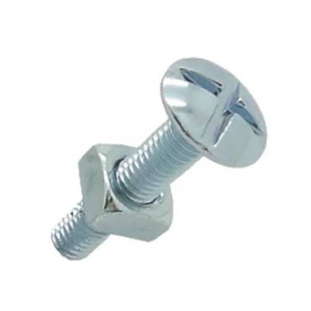 Unifix M6 x 20mm Roofing Bolts and Nuts BZP Pack of 140
