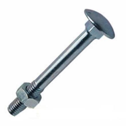 Coach Bolt M10 x 130mm Bright Zinc Plated (Pack of 18)