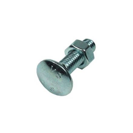 Owlett-Jaton BZP Coach Bolt M12 x 130mm Pack of 12
