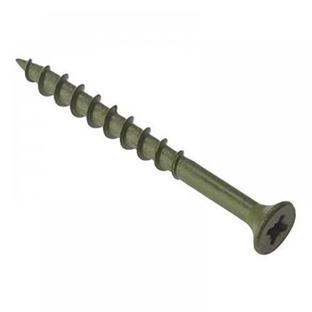 Countersunk Green Decking Screw 8 x 2"