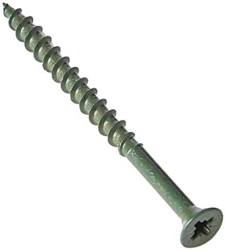 Countersunk Green Decking Screw 8 x 2"