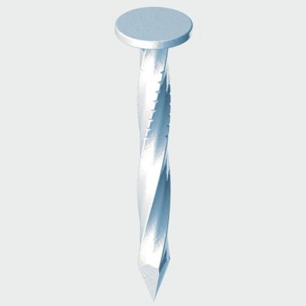 Owlett-Jaton Galvanised Square Twist Nail CE 40 x 3.75mm 1kg Bag