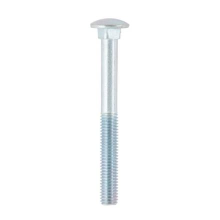 Coach Bolt M8 x 75mm Bright Zinc Plated (Pack of 40)
