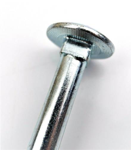 M12 x 200mm Bright Zinc Plated Cup Square Hex Bolt