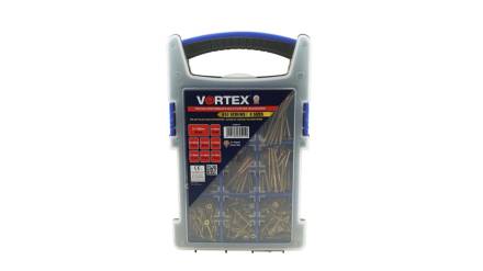 Vortex Site Screw Case 610-Piece Countersunk Performance Wood Screw Assortment