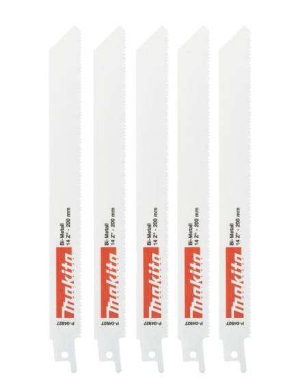 Makita S1222 Reciprocating Saw Blades for Wood Cutting (Pack of 5)