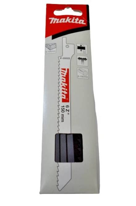 Makita B-16798 S611D 132mm Wood Cutting Reciprocating Saw Blades Pack of 5