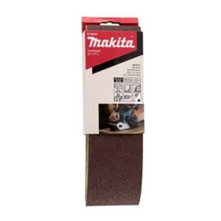 Makita P-36893 Abrasive Sanding Belt 100 x 610mm 60 Grit Pack of 5
