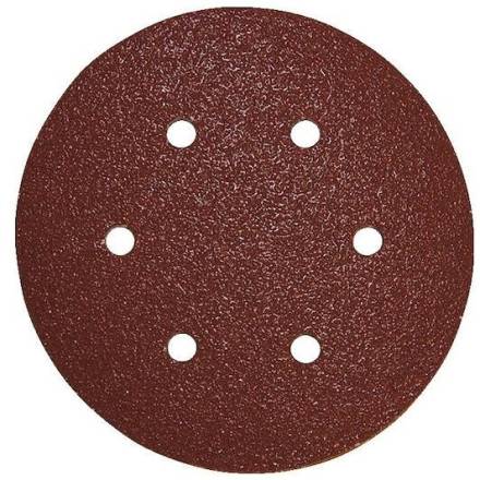 Makita P-37487 150mm Hook and Loop Abrasive Sanding Discs 60 Grit Pack of 10