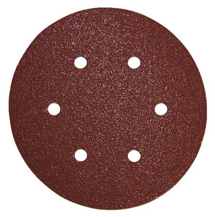 Makita P-37493 Hook and Loop Abrasive Sanding Discs 150mm 80 Grit (Pack of 10)