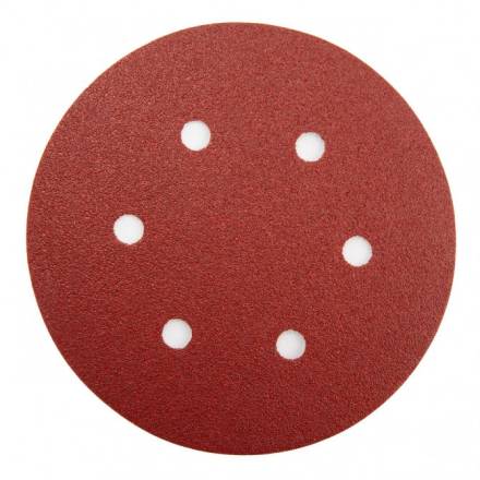 Makita P-37518 150mm Hook and Loop Abrasive Sanding Discs 120 Grit Pack of 10