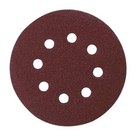 Makita P-43599 125mm 240G Hook and Loop Abrasive Sanding Discs Pack of 10