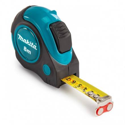 Makita P-72986 8m Auto Lock Metric/Imperial Tape Measure with Magnetic Hook