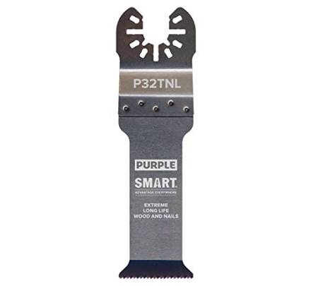 Smart P32TNL1 Purple Series 32mm Deep Cut Titanium Alloy Bi-Metal Multi-Tool Blade